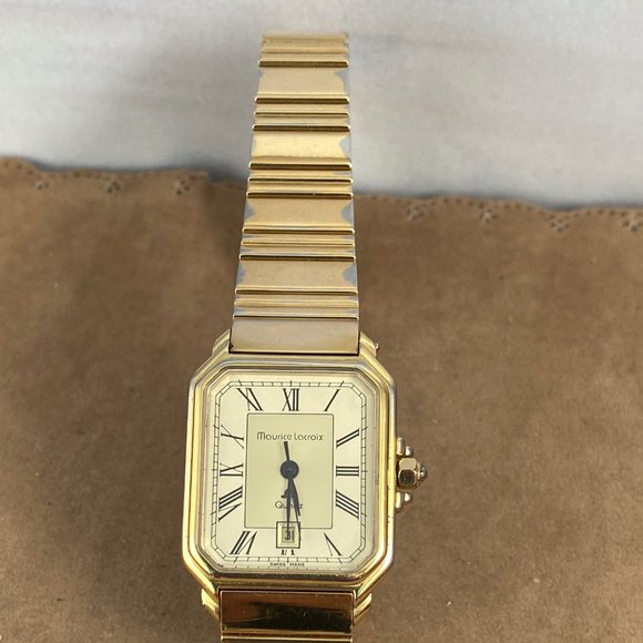 Vintage Maurice Lacroix Watch, Swiss Made Art Deco Tank Style - Picture 6 of 10